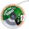 Rybářské lanko Carp Zoom šňůra HookLine 3x3 20m 35lb hnědá