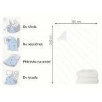 HomeLife Svítící deka hvězdy 150x200 – Hledejceny.cz