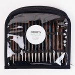 Sada kruhových jehlic DROPS Pro Romance Deluxe Set (3,5 - 8 mm) – Zboží Dáma