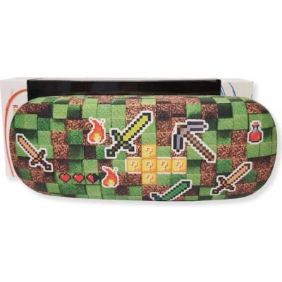 Feba dětské pouzdro na brýle Minecraft meče s utěrkou 800259 – Zboží Mobilmania