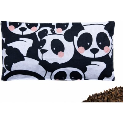 VFstyle pohankový polštářek 30x15 cm Panda – Zboží Mobilmania