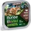 Monge BWILD Cat Grain Free LB ADULT Buvol se zeleninou 32 x 100 g