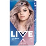 Schwarzkopf Live Lightener & Twist barva na vlasy Cool Lilac 104 50 ml – Zboží Mobilmania