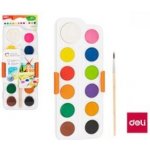 Deli se štětcem 28 mm 12 barev – Zboží Mobilmania