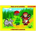 Teddies deskové O Červené Karkulce 26 x 17 cm Moje první pohádky 24 dílků – Hledejceny.cz
