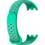 Drakero Silikonový řemínek performance pro Mi Band 8/9/10 tyrkysovo-bílý 20021 – Zboží Živě