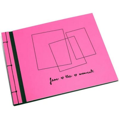Fujifilm Instax ručně vyráběné 10ti str. album + kreativní sada, 30 x 30 cm - růžová, 70100145155