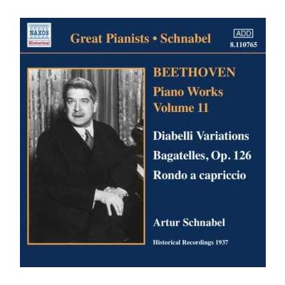 Ludwig van Beethoven - Piano Works Volume 11 - Diabelli Variations - Bagatelles, Op. 126 - Rondo A Capriccio CD – Hledejceny.cz