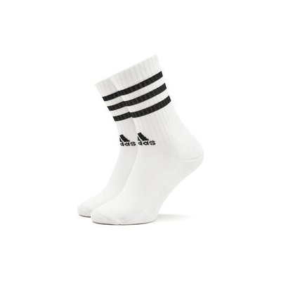 adidas Klasické ponožky 3-Stripes Cushioned Crew Socks 3 Pairs HT3458 Bílá – Hledejceny.cz