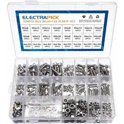 CABTOOLS-05 420 ks sada nerezových skrutiek – Zbozi.Blesk.cz