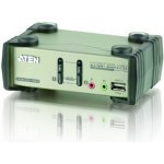 Aten CS-1732B 2-port KVMP USB+PS/2, usb hub, audio, 1,2m – Hledejceny.cz