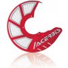 Moto brzdový kotouč Acerbis kryt předního kotouče maximální průměr 280 mm červená
