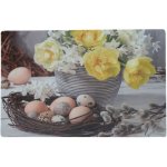 Goba Prostírání plastové velikonoční květy 28x43cm – Hledejceny.cz