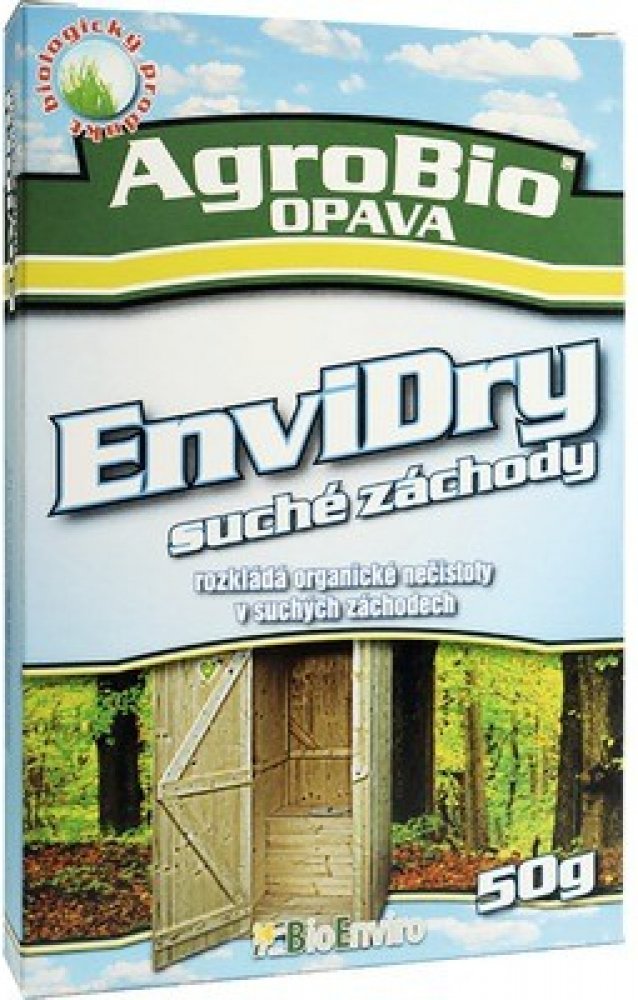 AgroBio EnviDry - suché záchody - 50 g | Srovnanicen.cz