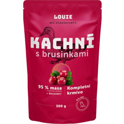 Louie Adult Kachní s brusinkami 300 g – Sleviste.cz