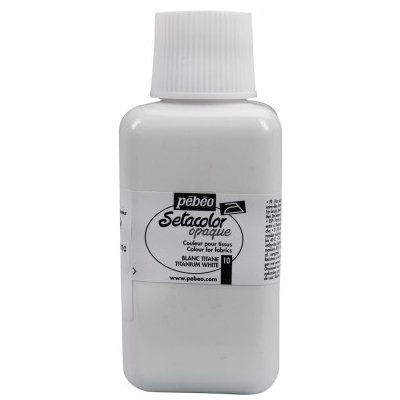 Pébéo Setacolor Opaque 250 ml 10 běloba titanová – Zbozi.Blesk.cz