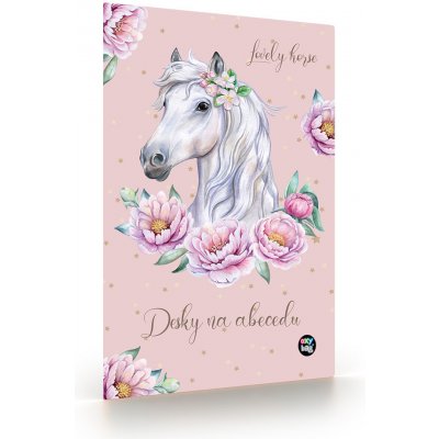 Oxybag Desky na abecedu Kůň Romantic pro prvňáčky – Zboží Dáma