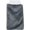 Mycí houba a žínka Babyrenka žínka Flanel Fleece s nápletem 25 x 16 cm Grey