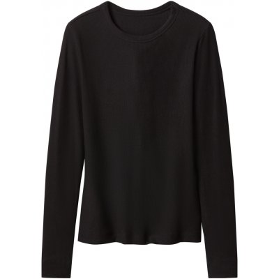 esmara Dámské triko s dlouhými rukávy černá – Zboží Mobilmania