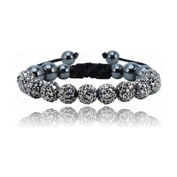 Shamballa náramek Black Diamond st348 bižuterie