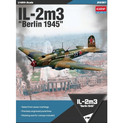 Academy 12357 IL-2m3 Berlin 1945 1:48 – Zboží Dáma