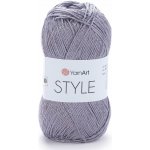 Yarn Art příze Style 667 šedá – Zboží Mobilmania