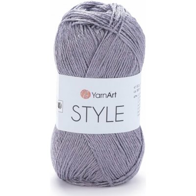 Yarn Art příze Style 667 šedá – Zboží Mobilmania