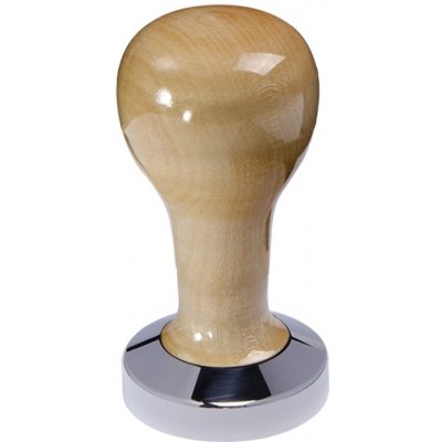 Buna Café Tamper javor lak, nerez lesk, plochý 51 mm – Zboží Mobilmania