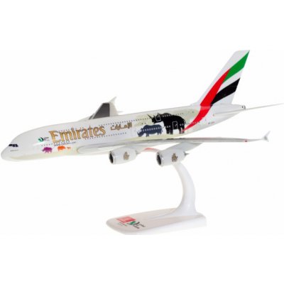 Herpa Airbus A380 861 Emirates United for Wildlife Snap Fit 1:250 – Zboží Dáma
