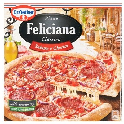 Dr.Oetker Pizza Feliciana salám a chorizo mražená 320g – Hledejceny.cz