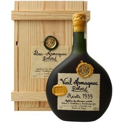 Armagnac-Delord Millésimés 1939 40% 0,7 l (kazeta) – Zboží Dáma