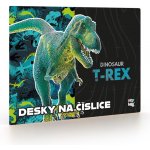 Desky na číslice Premium Dinosaurus – Zboží Dáma