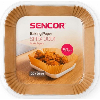 Sencor SFRX 0001 Pečící papír 20x20SQ 50ks SENC – Sleviste.cz