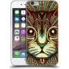 Pouzdro a kryt na mobilní telefon Apple Pouzdro HEAD CASE Apple iPhone 6 a 6S AZTEC KOČKA