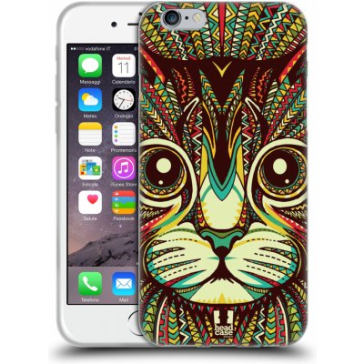 Pouzdro HEAD CASE Apple iPhone 6 a 6S AZTEC KOČKA – Zboží Mobilmania