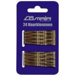 Comair Hair Clips Pretty Fashion Bobby Pins 24 ks, Hnědá, 5 cm – Zboží Dáma
