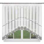BytoTex Hotová záclona se zirkony L236/3, 300x150 cm – Hledejceny.cz