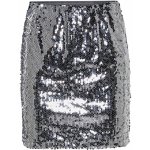 Esmara dámská mini sukně s flitry stříbrná – Zboží Dáma