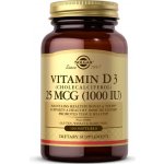 Solgar Vitamin D3 1000 IU 100 softgel kapslí – Hledejceny.cz