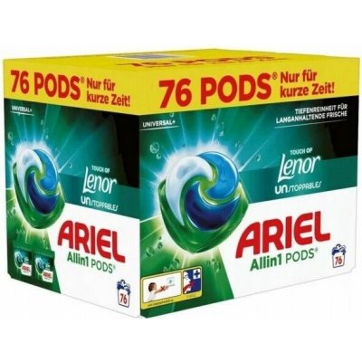 Ariel Kapsle na praní All in1 Pods Universal+ Lenor 76 PD – Zbozi.Blesk.cz