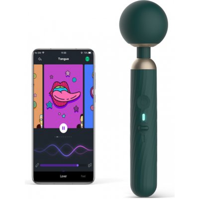Magic Motion Zenith App Controlled Cordless Smart Wand Green – Hledejceny.cz