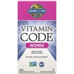 Garden of Life Raw Vitamin Code Women Multivitamín pro ženy 240 kapslí – Hledejceny.cz