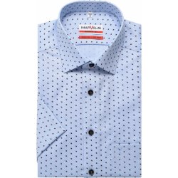 Marvelis Modern fit společenská košile s krátkým rukávem 7257 22 28 modrá