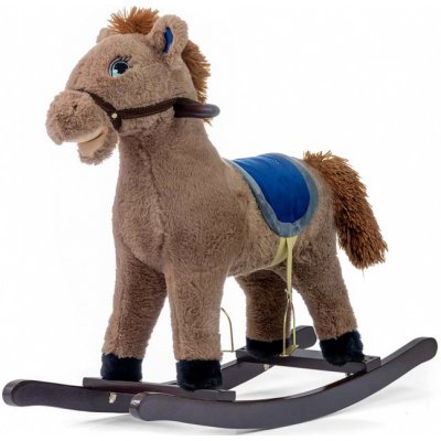 Padu Houpací Koník se zvukem - hnědý – Zboží Dáma