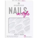 Essence Nails In Style umělé nehty 15 Keep It Basic 12 ks – Zboží Dáma