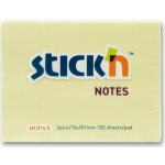 Bloček samolepicí Stick'n Hopax, 101x76 mm, žlutý, 100 lístků – Hledejceny.cz