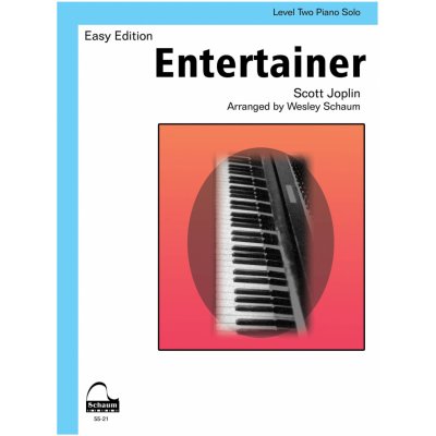 Entertainer Schaum Level Two Piano Solo pro klavír 997355 – Zbozi.Blesk.cz