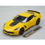 Maisto Chevrolet Corvette Z06 2015 žlutá 1:24 – Zbozi.Blesk.cz