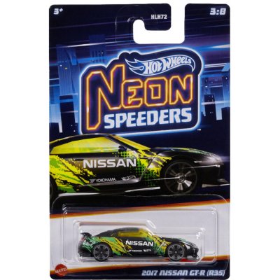Hot Wheels Neon Speeders 2017 Nissan GT-R – Hledejceny.cz