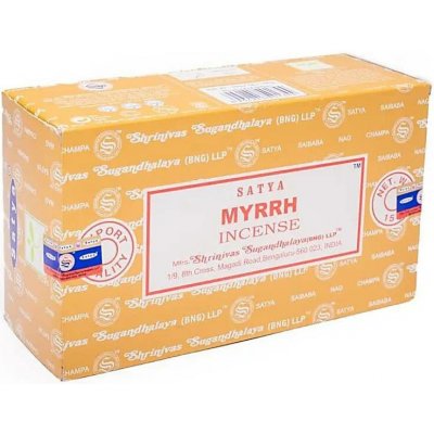 Shrinivas Satya Vonné tyčinky Myrrh 15 g – Hledejceny.cz